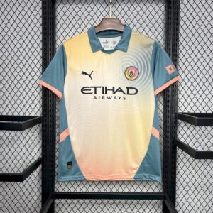 Camisa Manchester City "Definitely City" 24/25 Masculina Puma